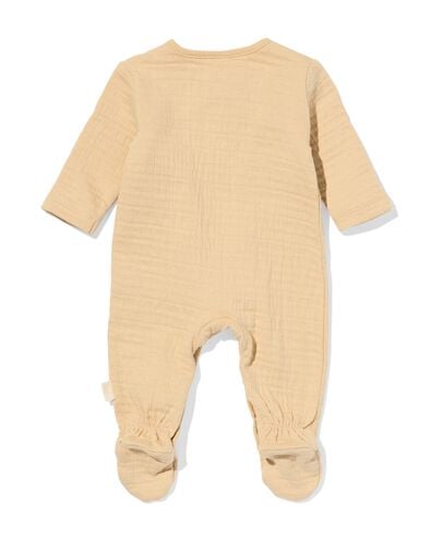 Newborn-Strampler aus Jersey sandfarben sandfarben - 33439220SAND - HEMA