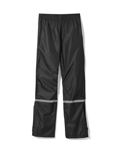 pantalon de pluie pour adulte léger imperméable noir S - 34440012 - HEMA