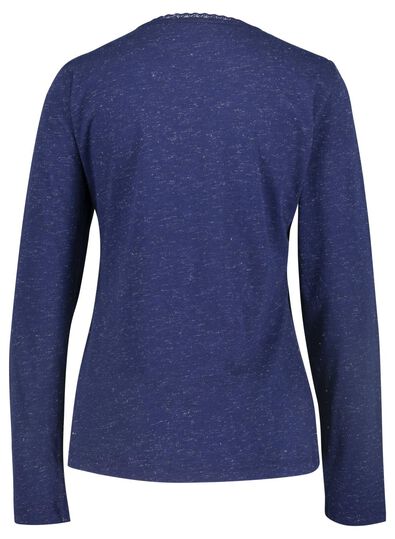 Damen-Nachthemd dunkelblau dunkelblau - 1000015497 - HEMA