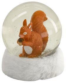 boule à neige écureuil Ø10cm - 61160049 - HEMA