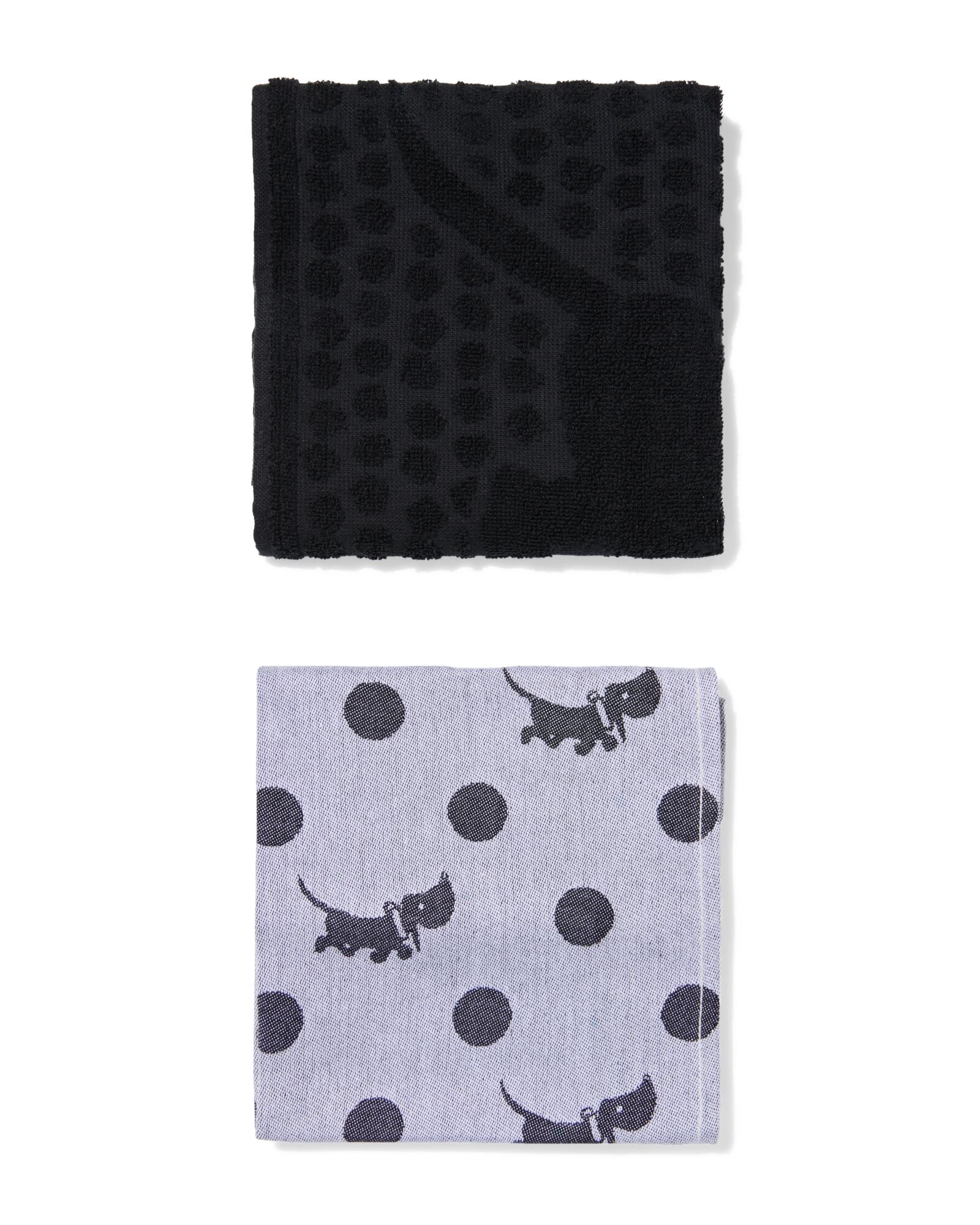 Takkie K&uuml;chenhandtuch- und Geschirrtuch-Set, 50 &times; 70 cm &ndash; 2 St&uuml;ck - 5400019 - HEMA