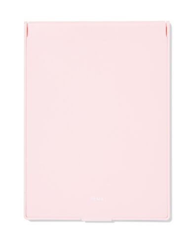 miroir pliant 11,4x15,8cm rose - 11821061 - HEMA