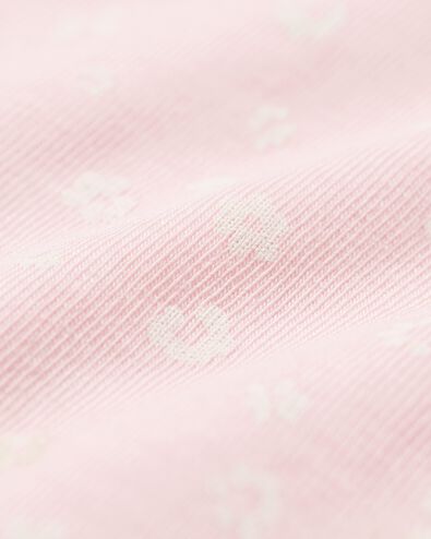 dameshipsters katoen bloemen - 2 stuks lichtroze lichtroze - 19602173LIGHTPINK - HEMA