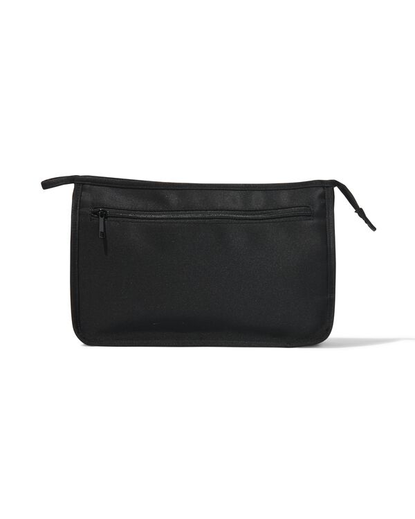 trousse de toilette noire 8.5x30x19 - 11890612 - HEMA
