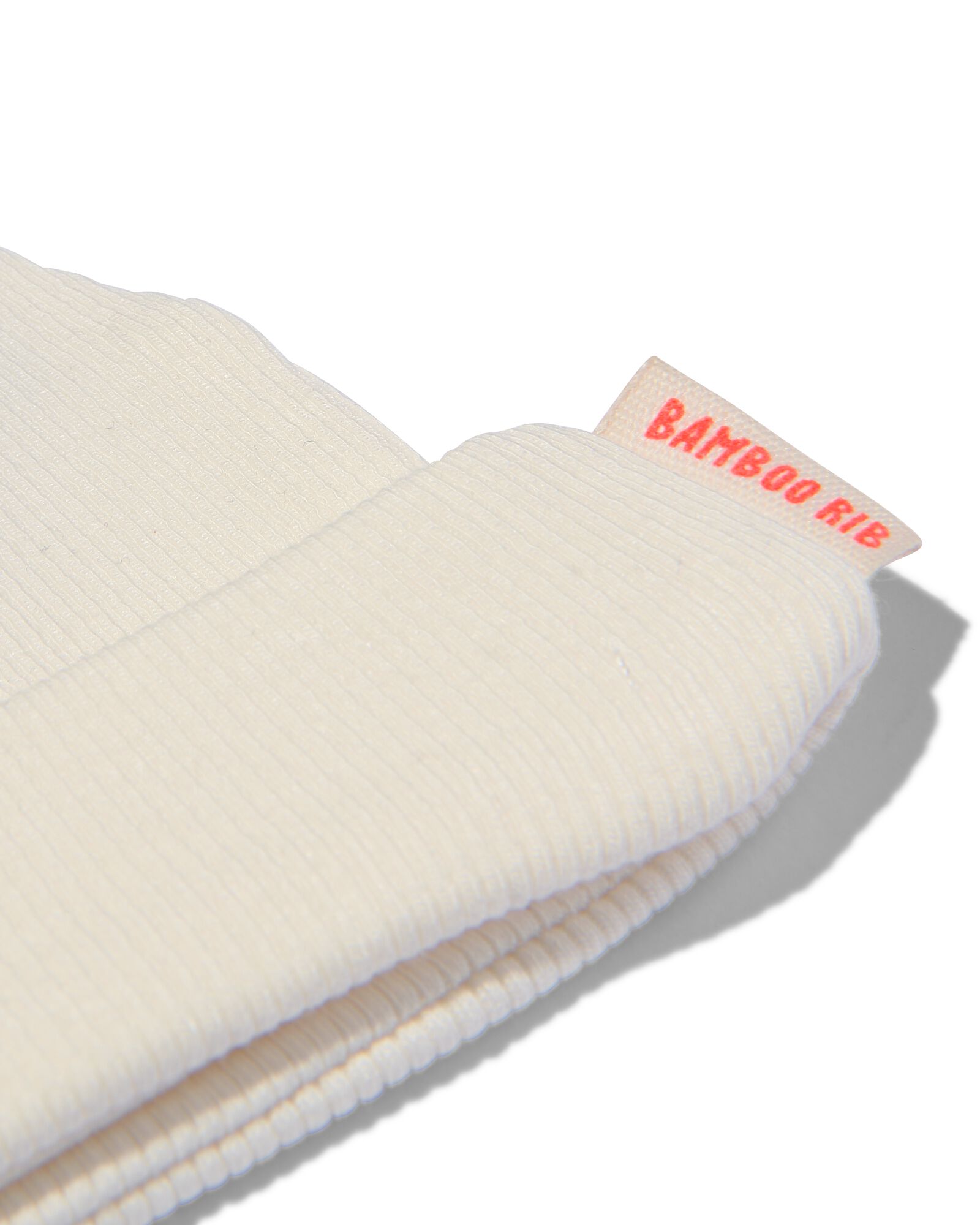 bonnet nouveau-n&eacute; c&ocirc;tel&eacute; en bambou - 33405130 - HEMA