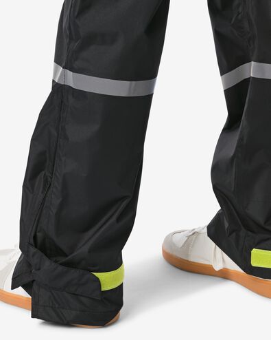 pantalon de pluie pour adulte léger imperméable noir XL - 34440015 - HEMA