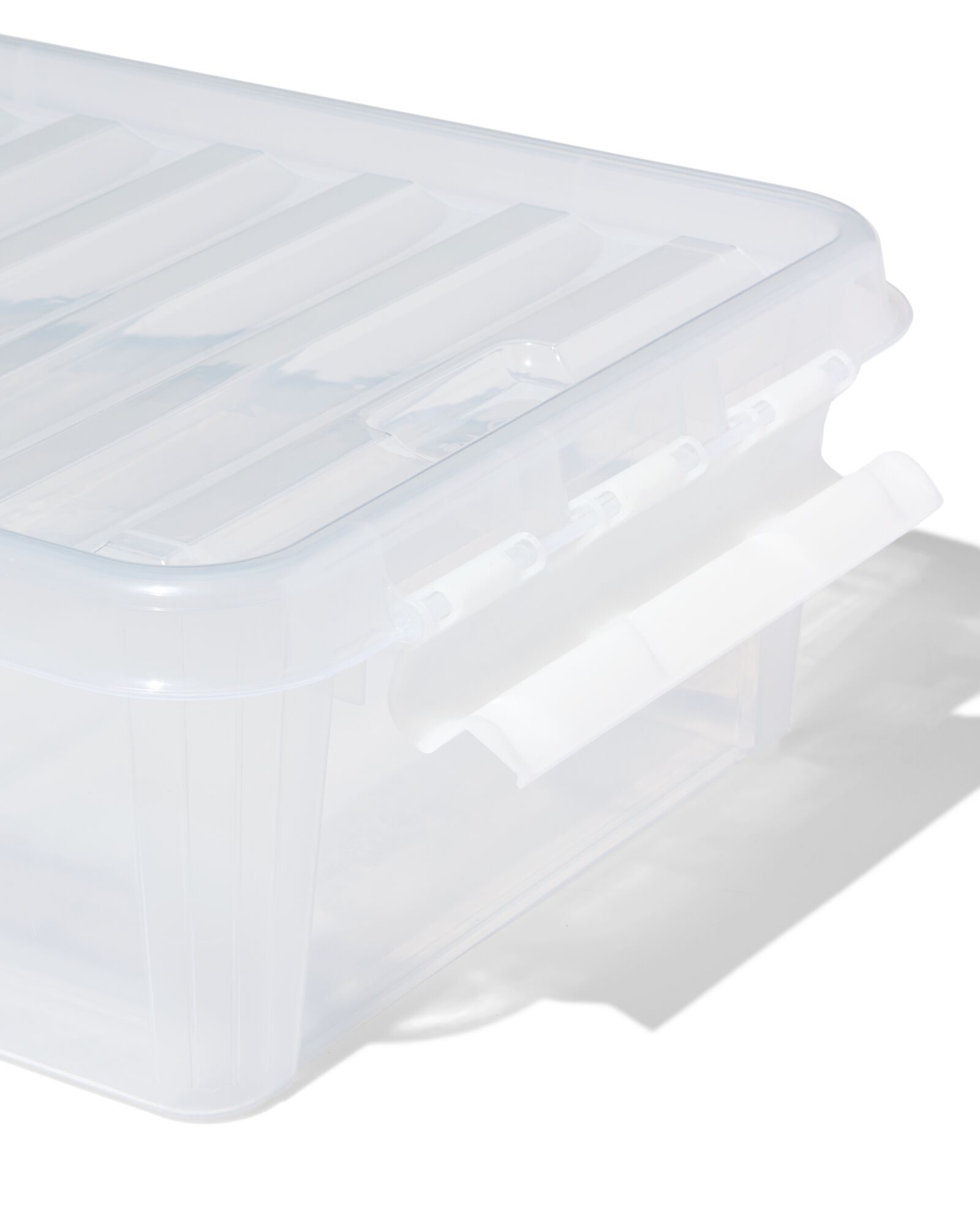 bo&icirc;te de rangement 21L London transparent 50x39x18 - 39822005 - HEMA