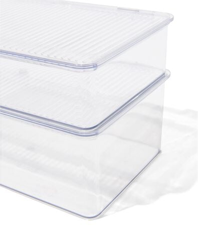 opbergdozen met deksel - 2 stuks - 39800033 - HEMA