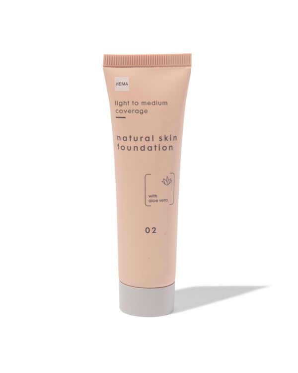 foundation natural skin 02 - 11290322 - HEMA
