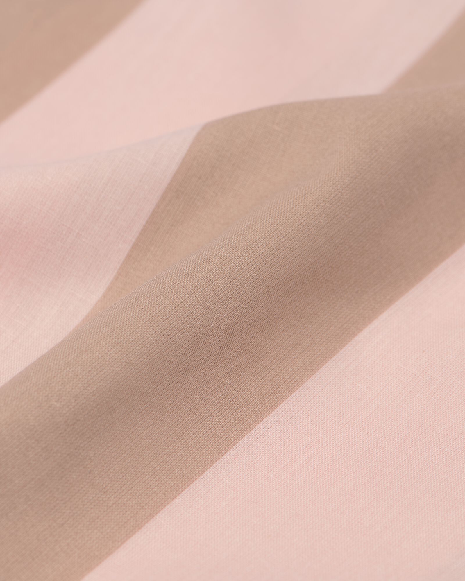 housse de couette 200x200/220cm coton doux ray&eacute; rose - 5750147 - HEMA