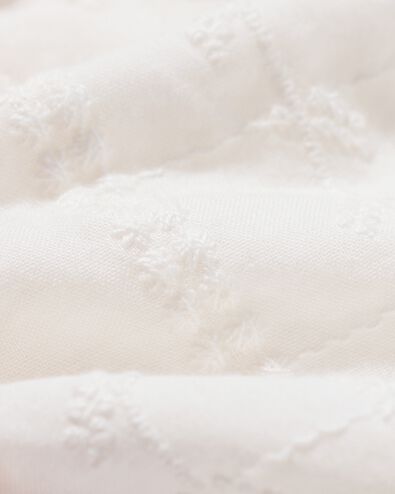 baby T-shirt broiderie gebroken wit gebroken wit - 33453920OFFWHITE - HEMA