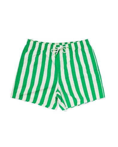 herenzwembroek strepen groen - 22150140GREEN - HEMA