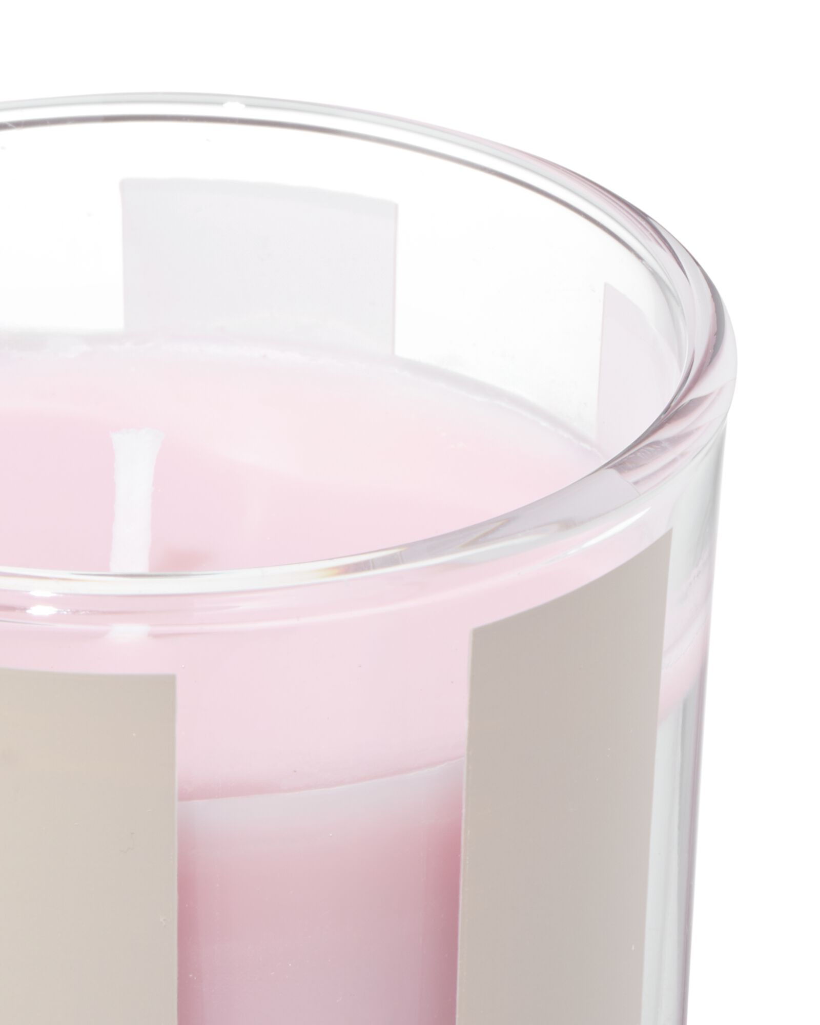 bougie parfum&eacute;e en verre ⌀7x8cm vanille - 13507573 - HEMA