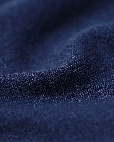 Damen Pyjamaoberteil Viskose dunkelblau dunkelblau - 23410467DARKBLUE - HEMA