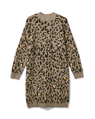 robe femme gelly l&eacute;opard multi - 36205070MULTI - HEMA