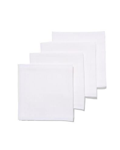 4er-Pack Mullwindeln, 60 x 60 cm - 33345930 - HEMA