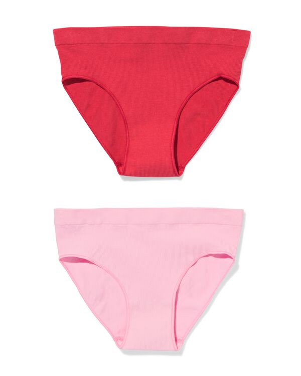 Kinderslips nahtlos &ndash; 2 St&uuml;ck rosa rosa - 19370370PINK - HEMA