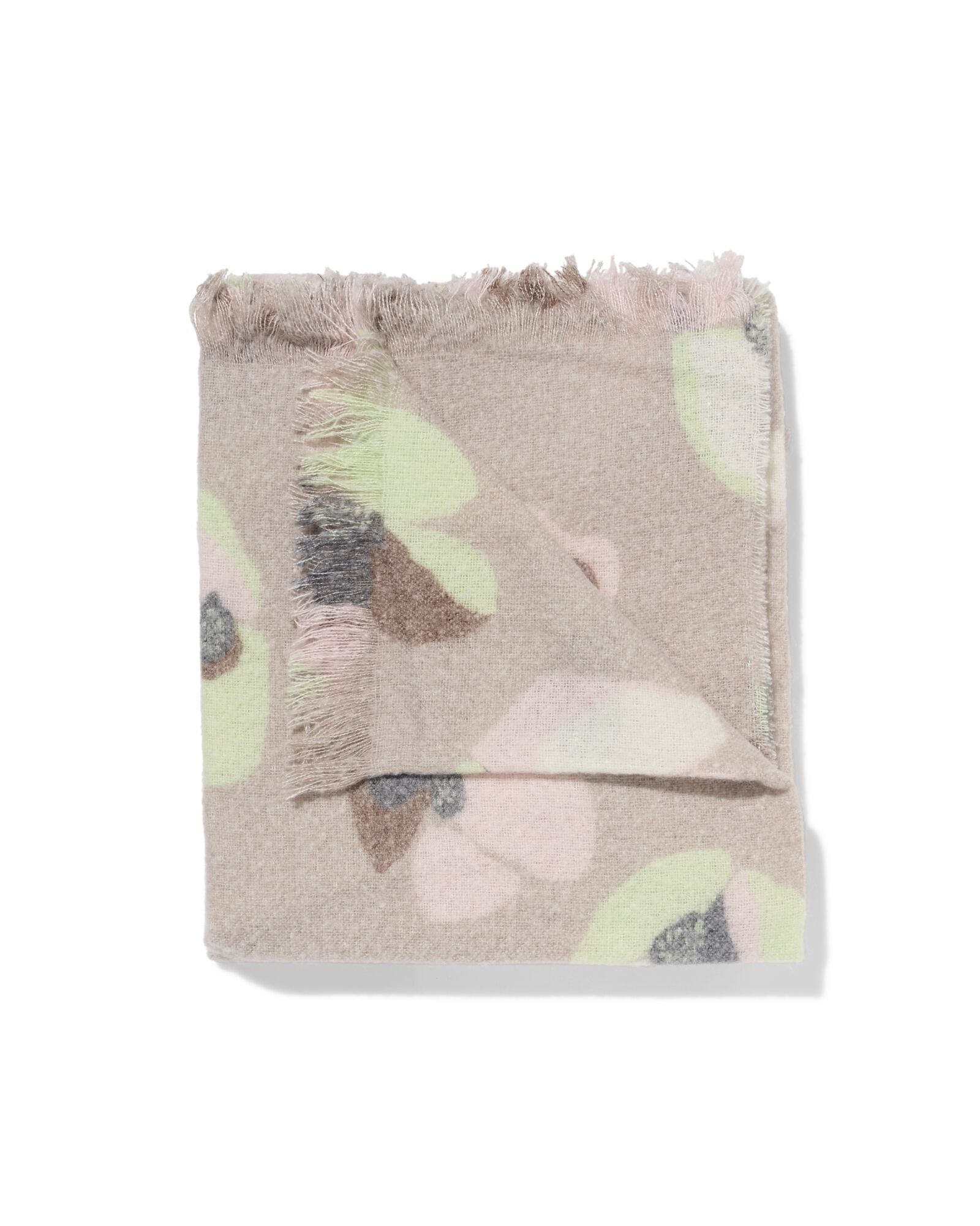 plaid 130x150 cm aspect laine fleurs  - 7326023 - HEMA