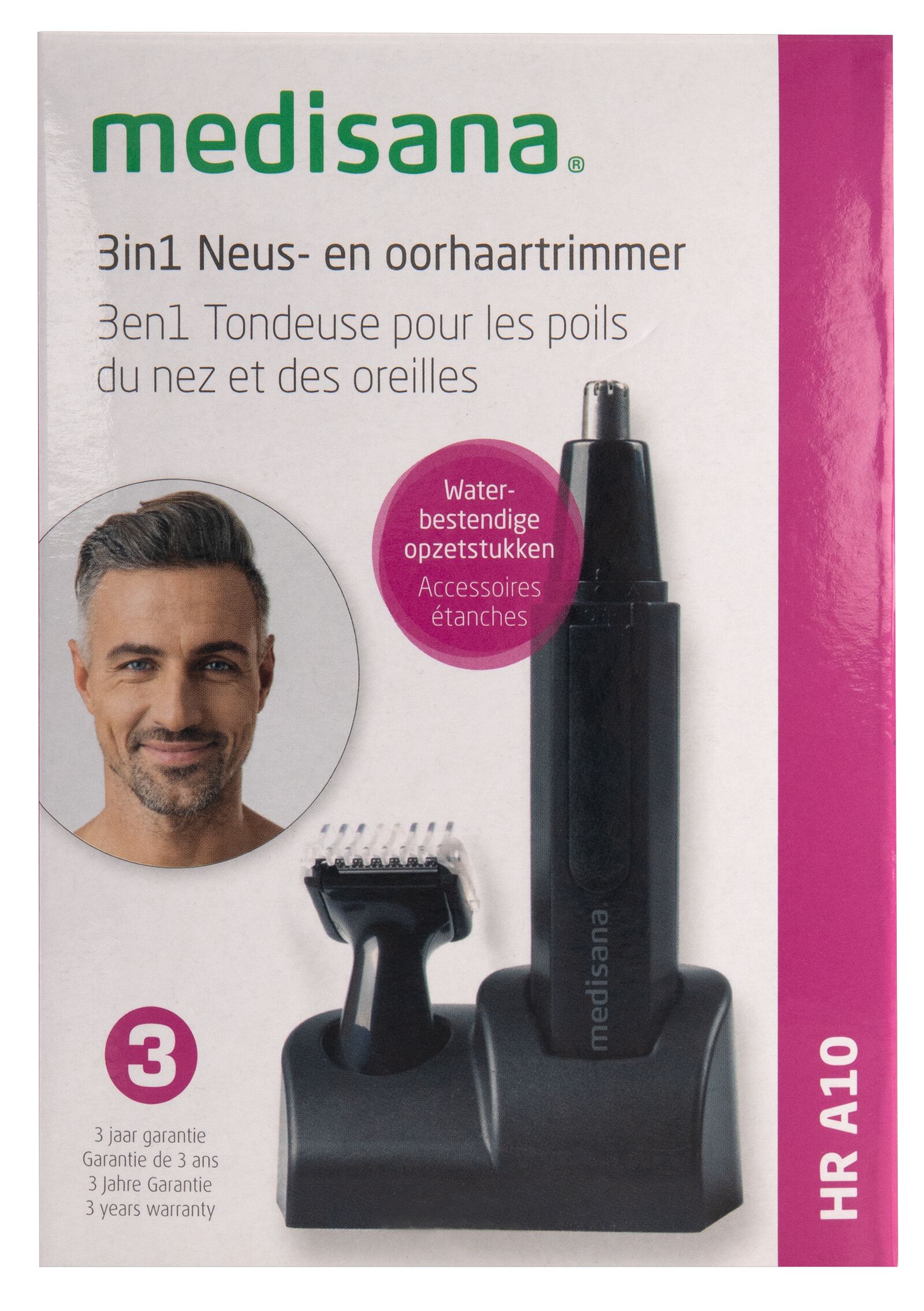 Medisana 3in1 neus- en oorhaartrimmer - 11710000 - HEMA