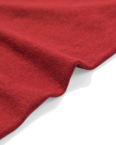 dameshemd naadloos micro spaghettibandjes donkerrood - 19601704DARKRED - HEMA