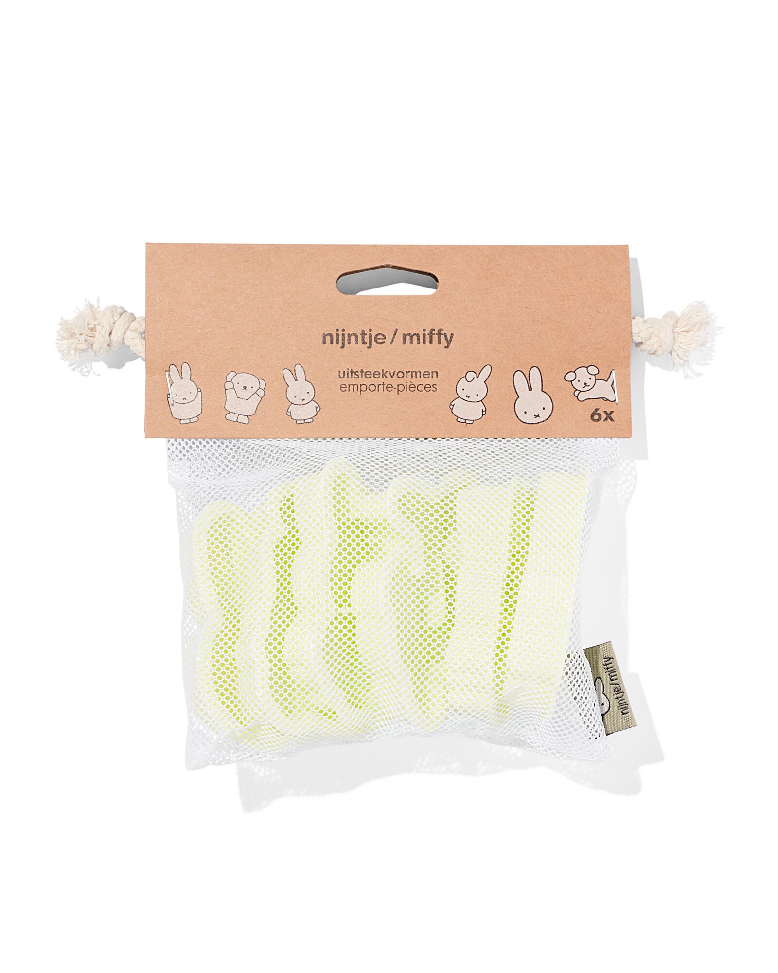 6er-Pack Miffy-Ausstechformen, mit Stempel - 60410081 - HEMA