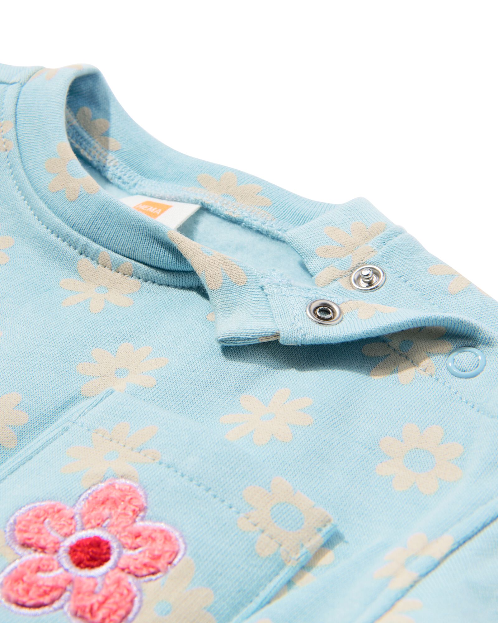 pull b&eacute;b&eacute; fleurs  bleu bleu - 33056970BLUE - HEMA