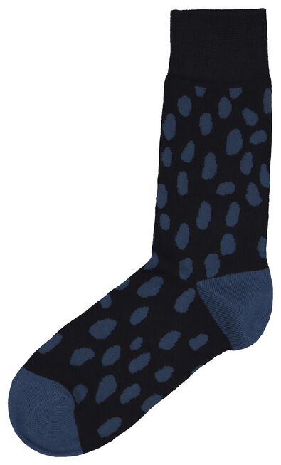 chaussettes homme léopard bleu foncé - 1000022591 - HEMA