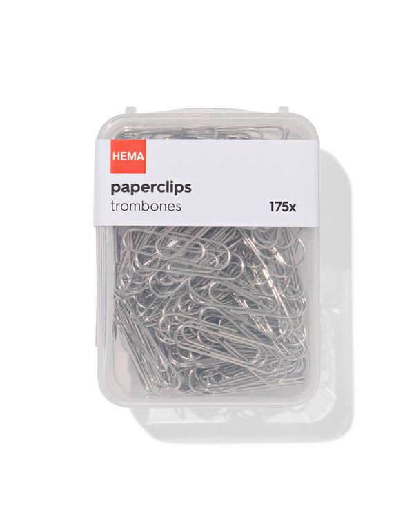 175-pak paperclips - 14820043 - HEMA