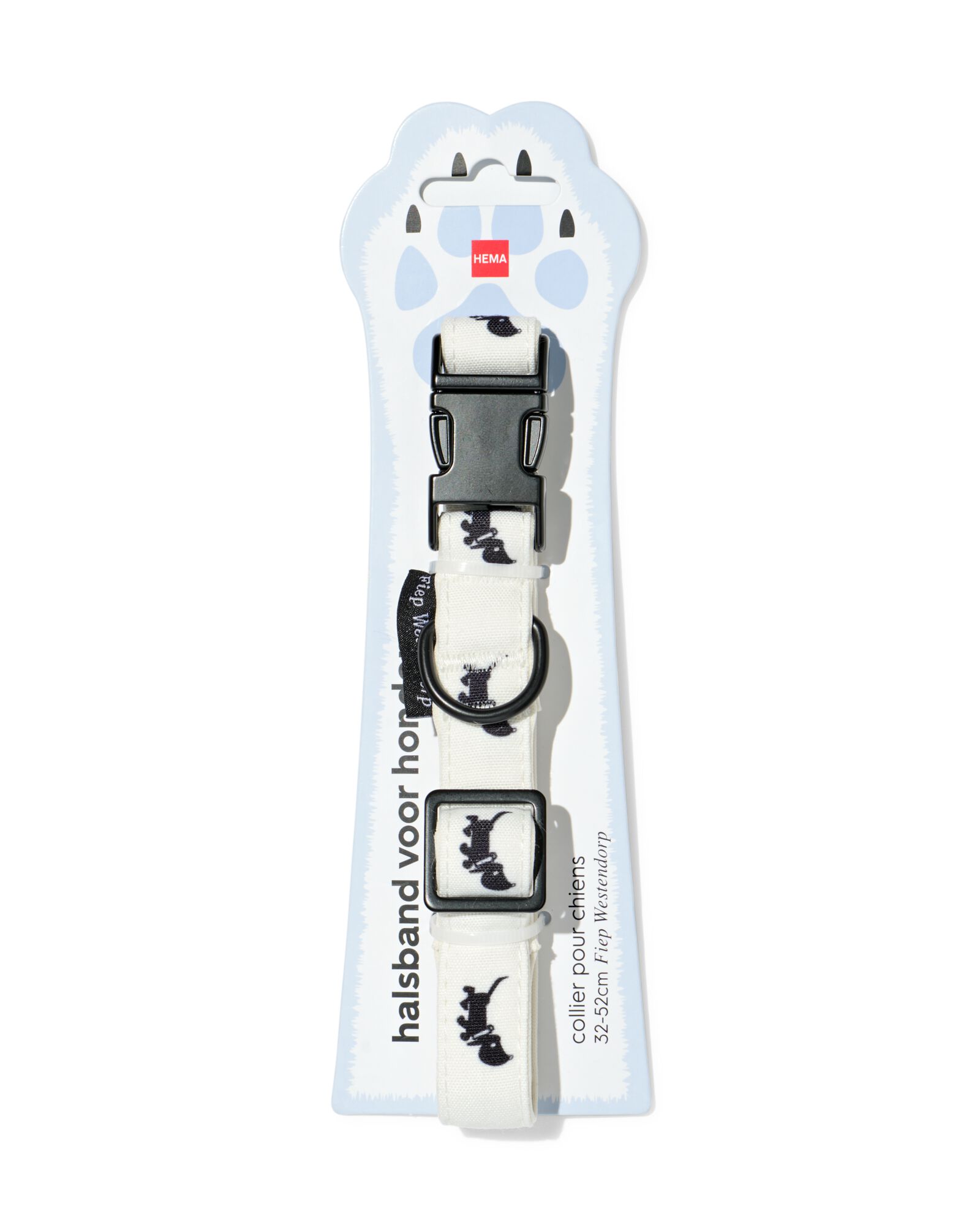 Takkie hondenhalsband 32x2cm verstelbaar - 61100338 - HEMA