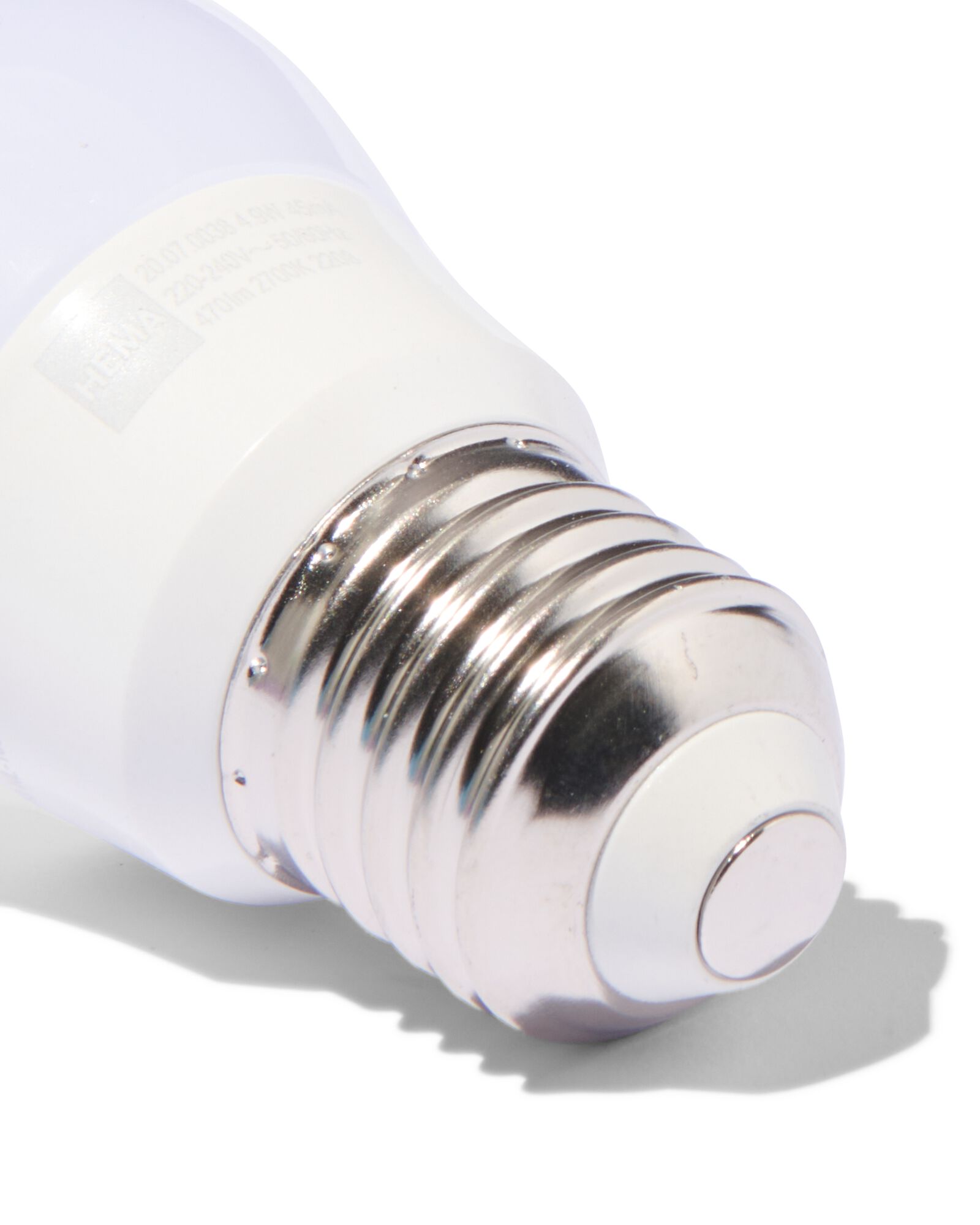 boule led smd E27 3,4W 470lm - 2 pi&egrave;ces - 20000040 - HEMA