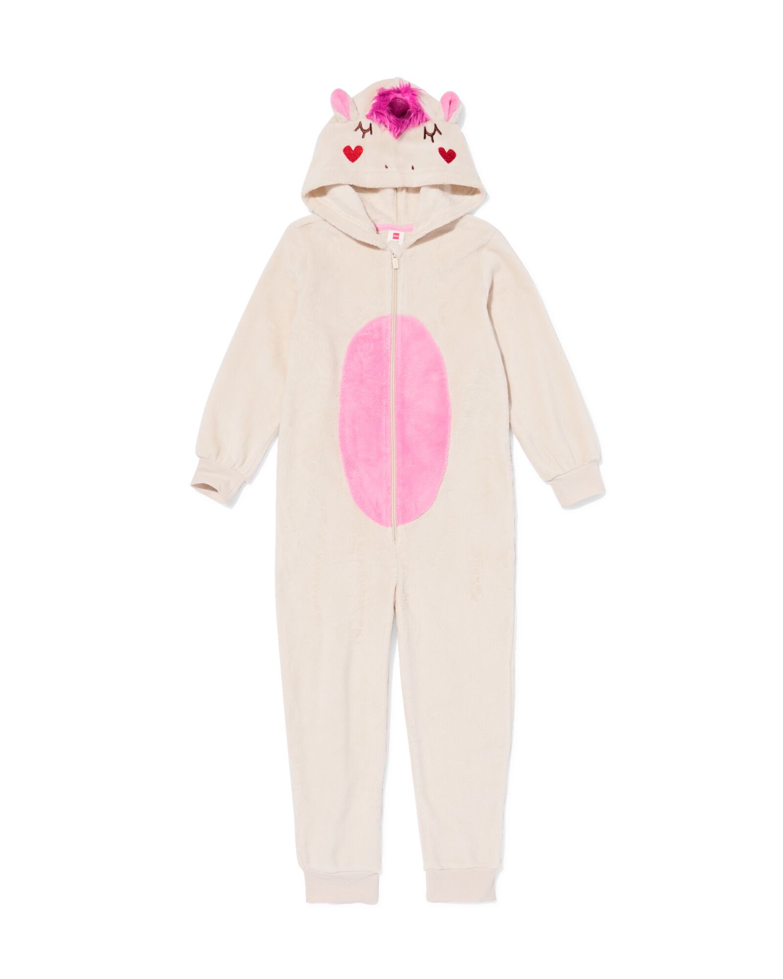 kinderonesie eenhoorn beige - 23002140BEIGE - HEMA