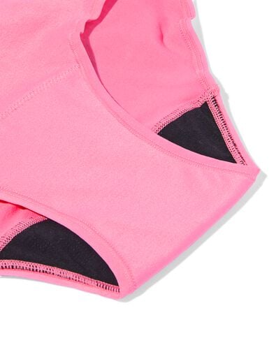 culotte hipster menstruelle sans coutures absorption l&eacute;g&egrave;re rose - 19602605PINK - HEMA