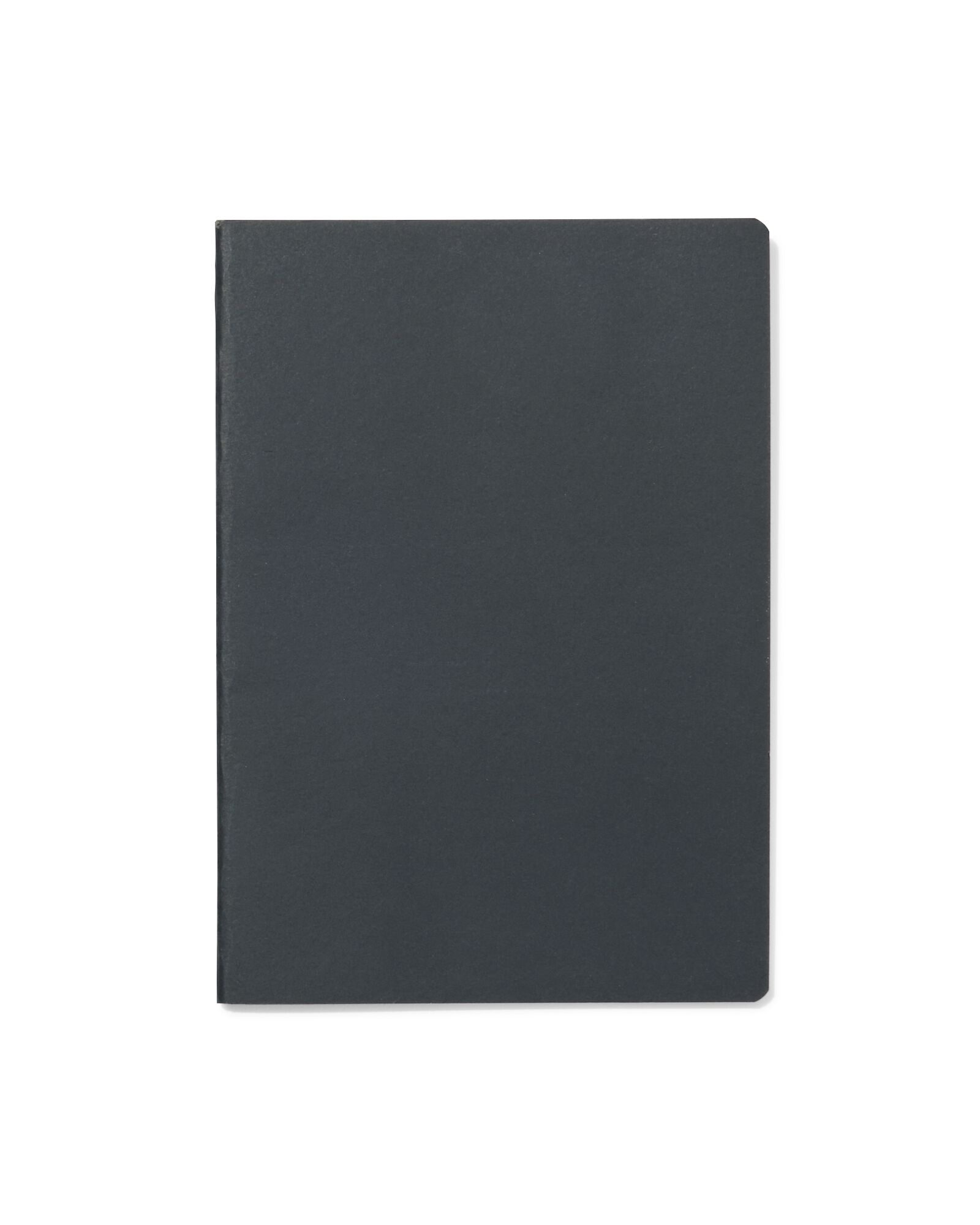 3 cahiers A5 lign&eacute;s noir - 14122249 - HEMA