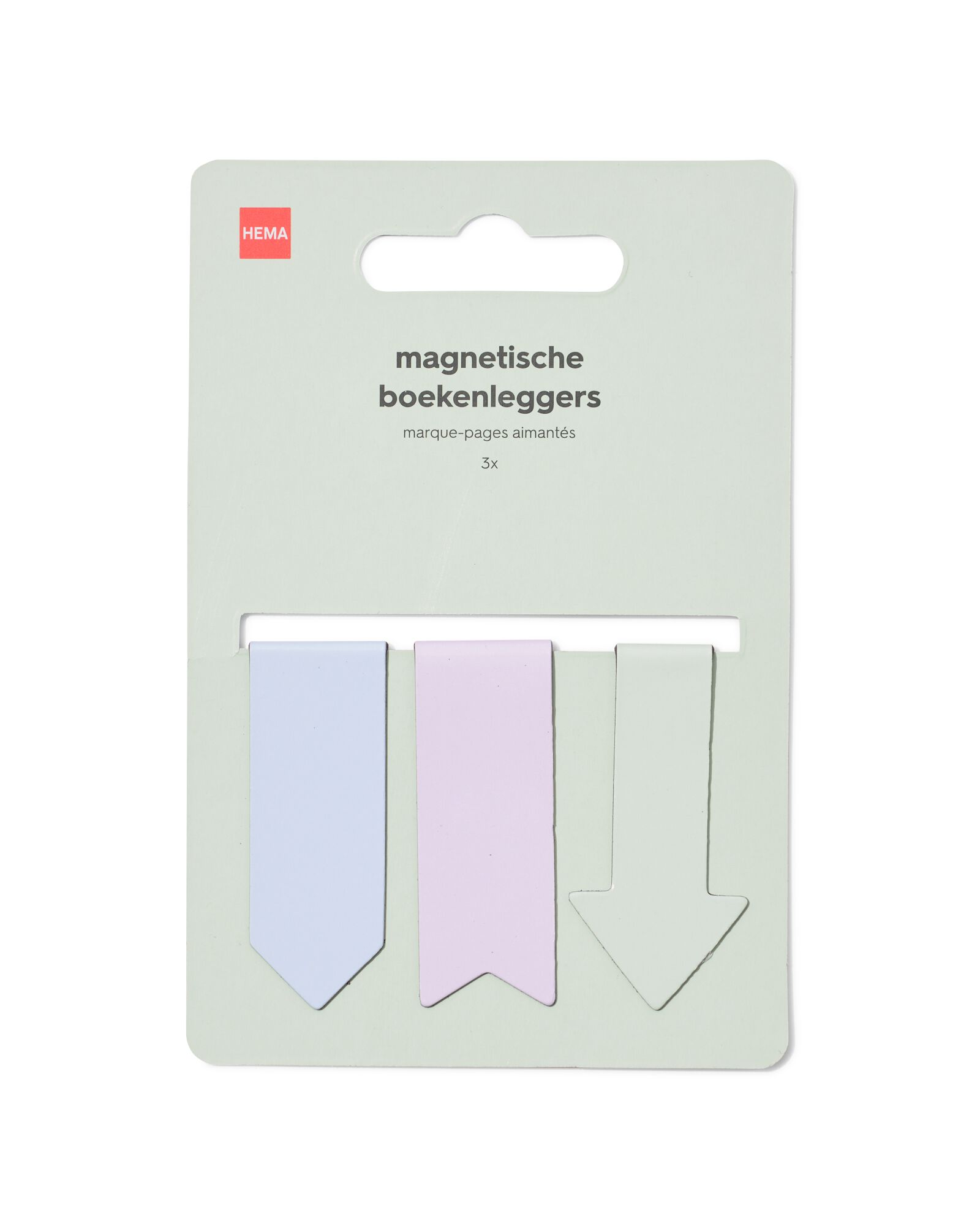 Magnet-Lesezeichen 8 &times; 10 cm &ndash; 3 St&uuml;ck - 14803973 - HEMA