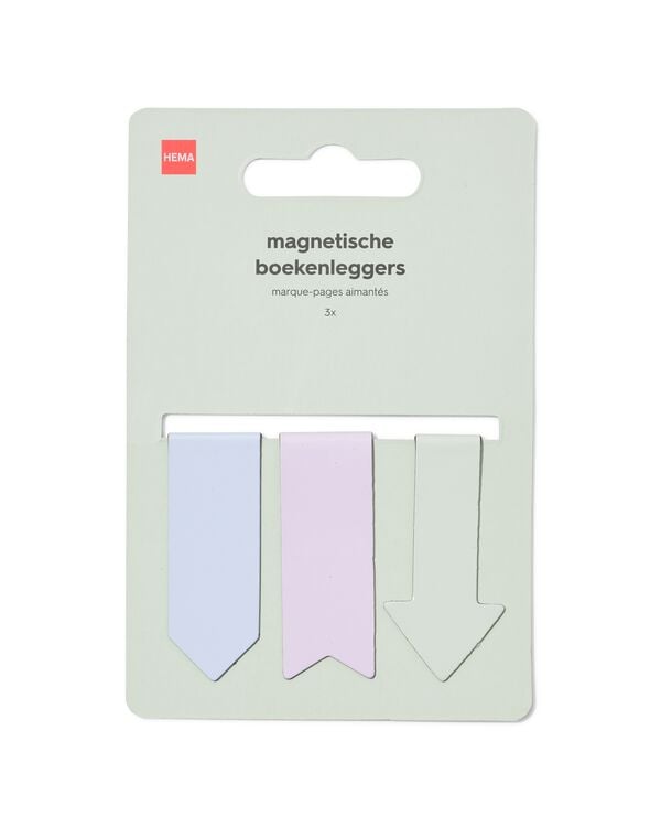 marque-pages aimant&eacute;s 8x10 cm - lot de 3 - 14803973 - HEMA