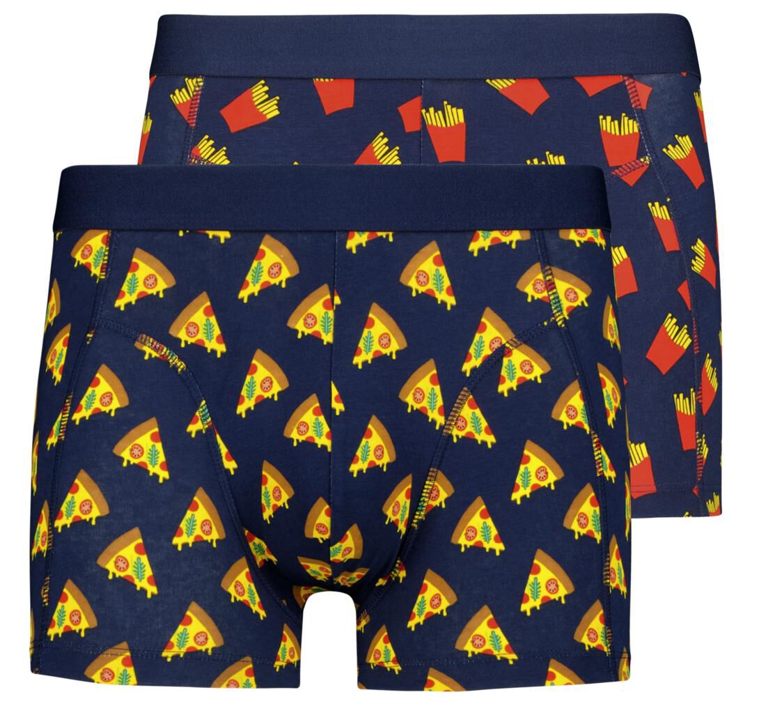 boxershorts cadeaudoos maat M snacks - 2 paar - HEMA