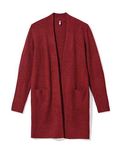 damesvest Lana  rood rood - 36302720RED - HEMA