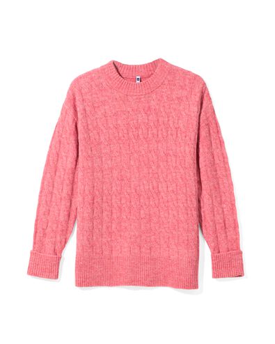 Damenpullover Vicky Feinstrick rosa - 36276260PINK - HEMA