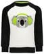 children's pyjamas fleece koala black/white - 1000025821 - hema