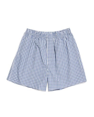 caleçon ample homme blocs bleu bleu - 19190490BLUE - HEMA