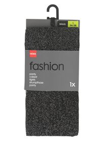 Strumpfhose Fashion, Glitter schwarz schwarz - 1000010285 - HEMA