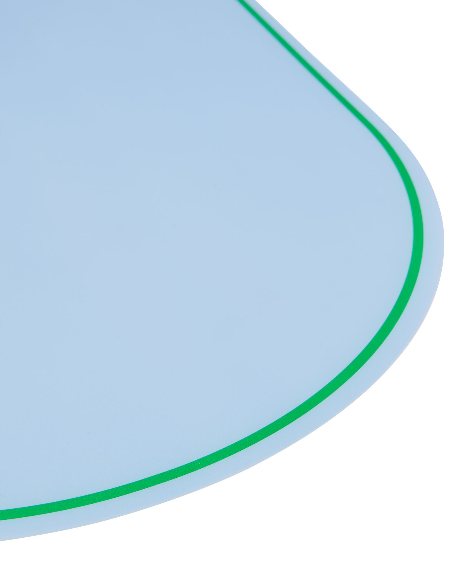 placemat 32x42cm ovaal blauw - 5330024 - HEMA