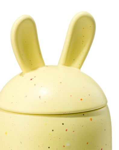 aardewerk pot konijn geel 20cm - 25840058 - HEMA