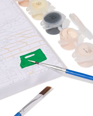 Malen nach Zahlen, 30 &times; 40 cm, Amsterdam  - 60702801 - HEMA