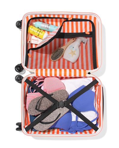 valise 35 x 55 x 20 cm 33 L beige - 18670015 - HEMA