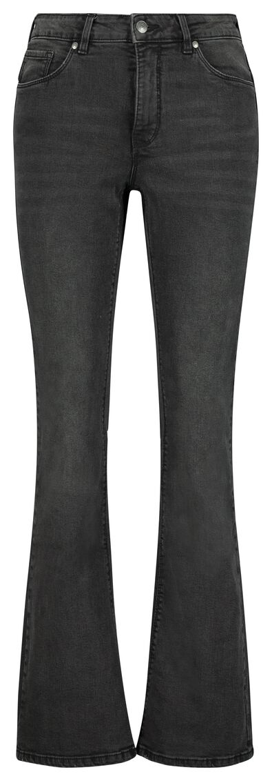 figurformende Damen-Jeans, Bootcut schwarz 42 - 36291749 - HEMA