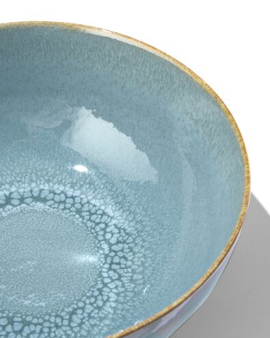 schaal - 26 cm - Porto - reactief glazuur - blauw - 9602028 - HEMA