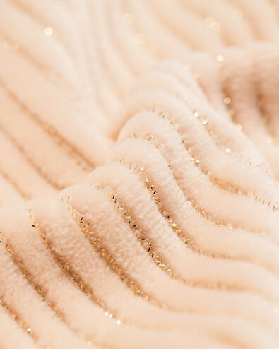 Baby-Bekleidungsset, Rippvelours mit Glitzer hellbraun - 33050770LIGHTBROWN - HEMA