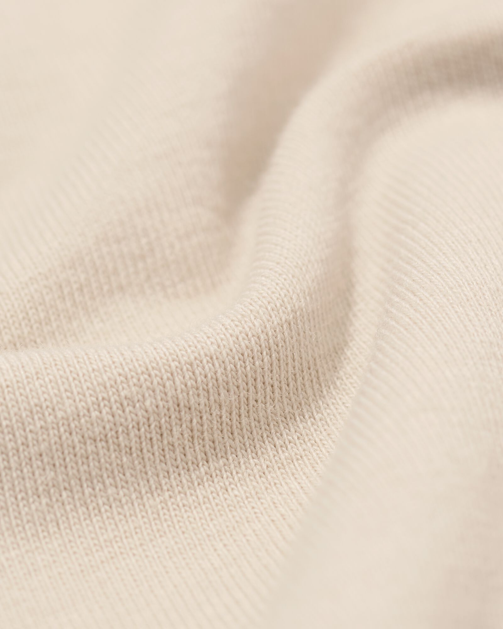 Damen-T-Shirt, enge Passform, Rundhals sandfarben sandfarben - 36310360SAND - HEMA