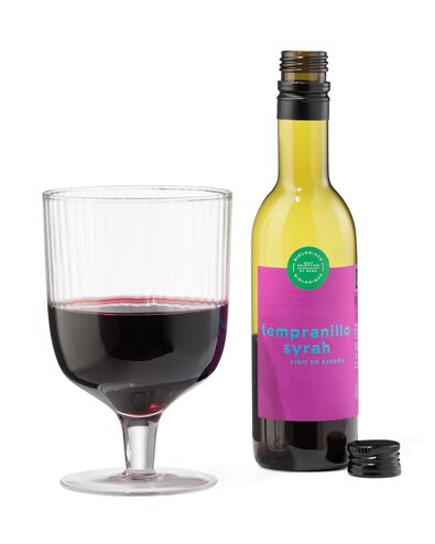 vin de table tempranillo syrah 0,187L - 17366001 - HEMA